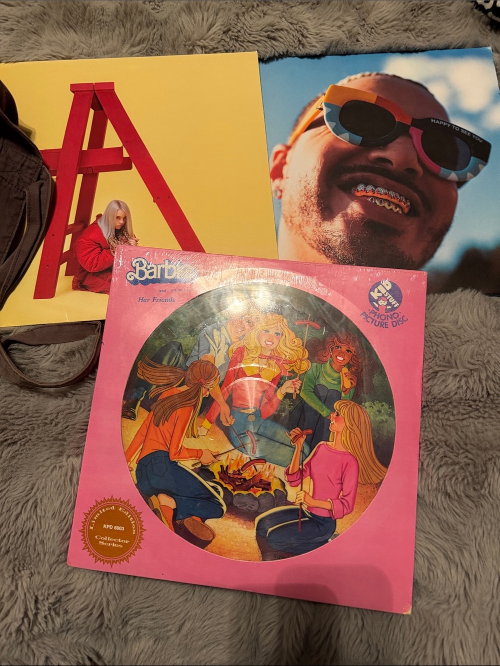 Barbie Picture Disc Vinyl — Pink Album Cover